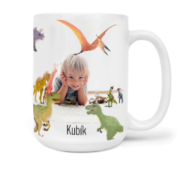 Fotohrnček klasický veľký - Dinosaurus